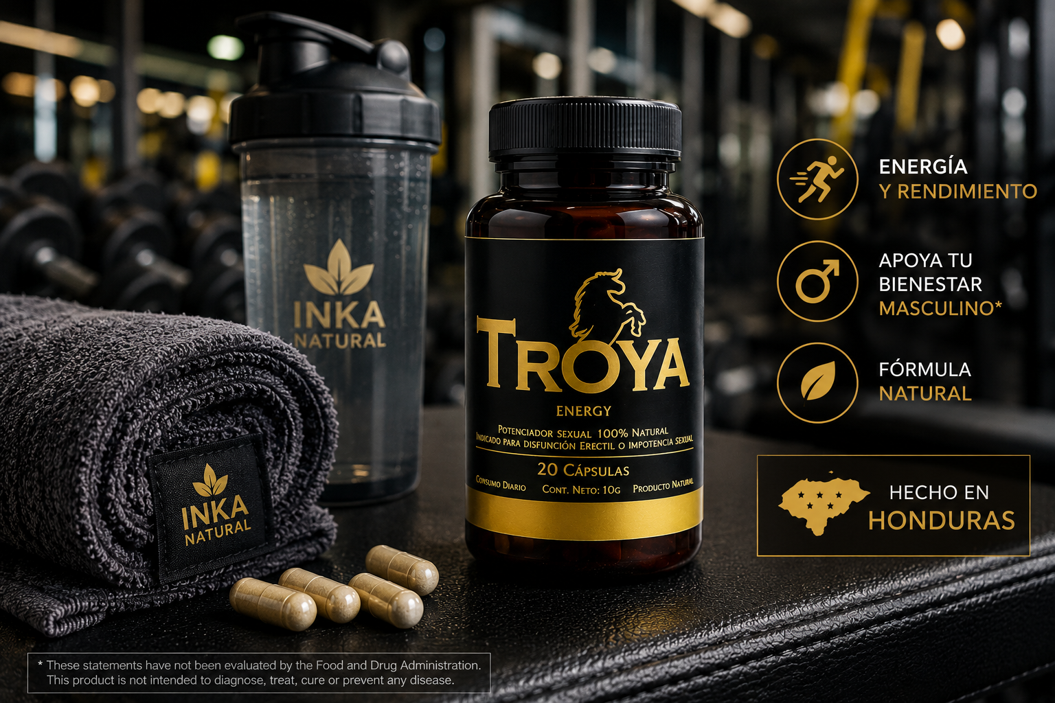 Troya Energy – 20 Capsules