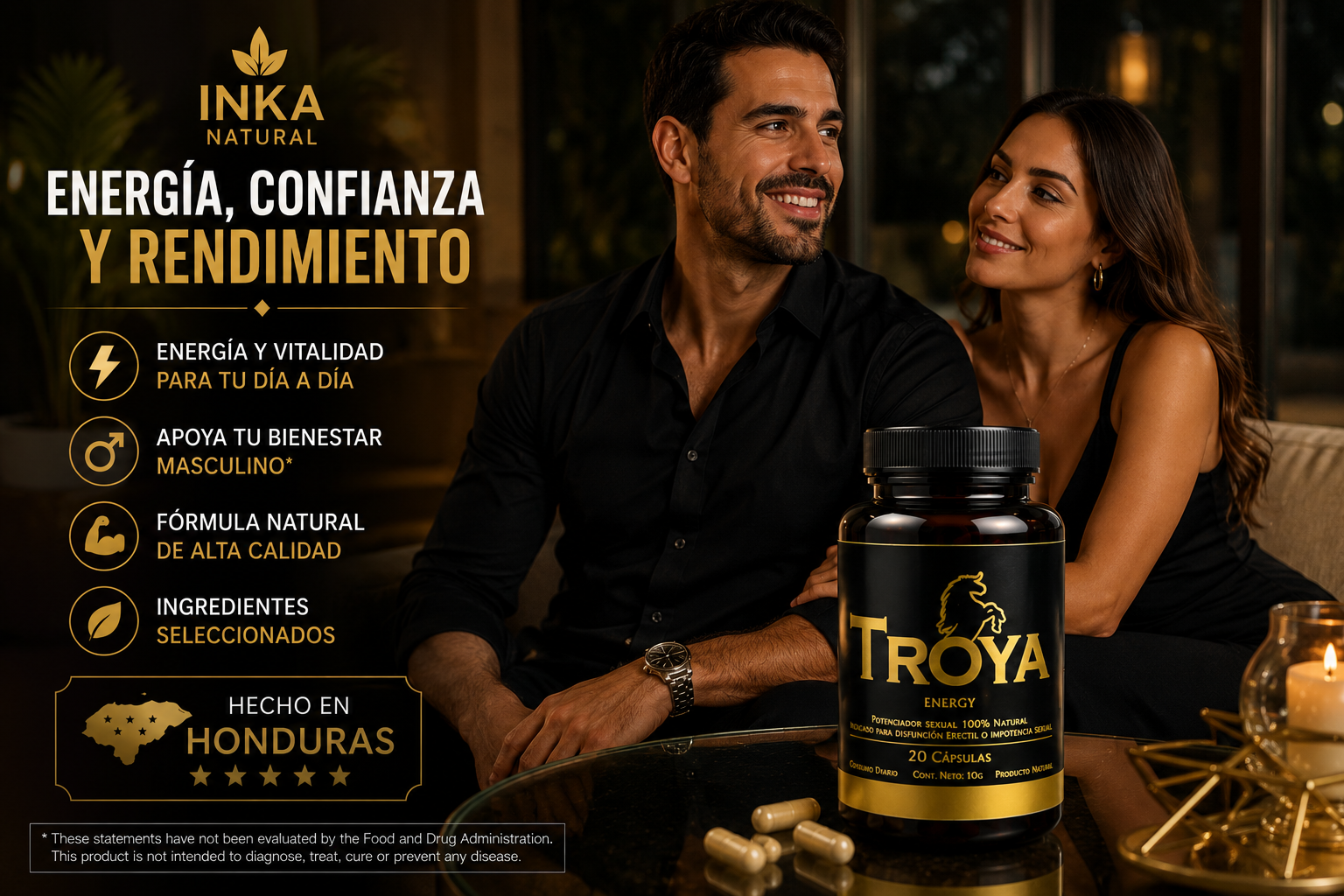 Troya Energy – 20 Capsules