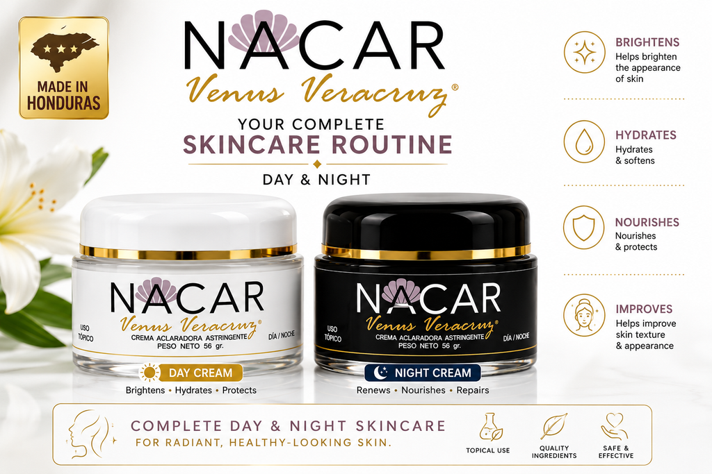 NACAR Venus Veracruzy® Day & Night Brightening Cream Set