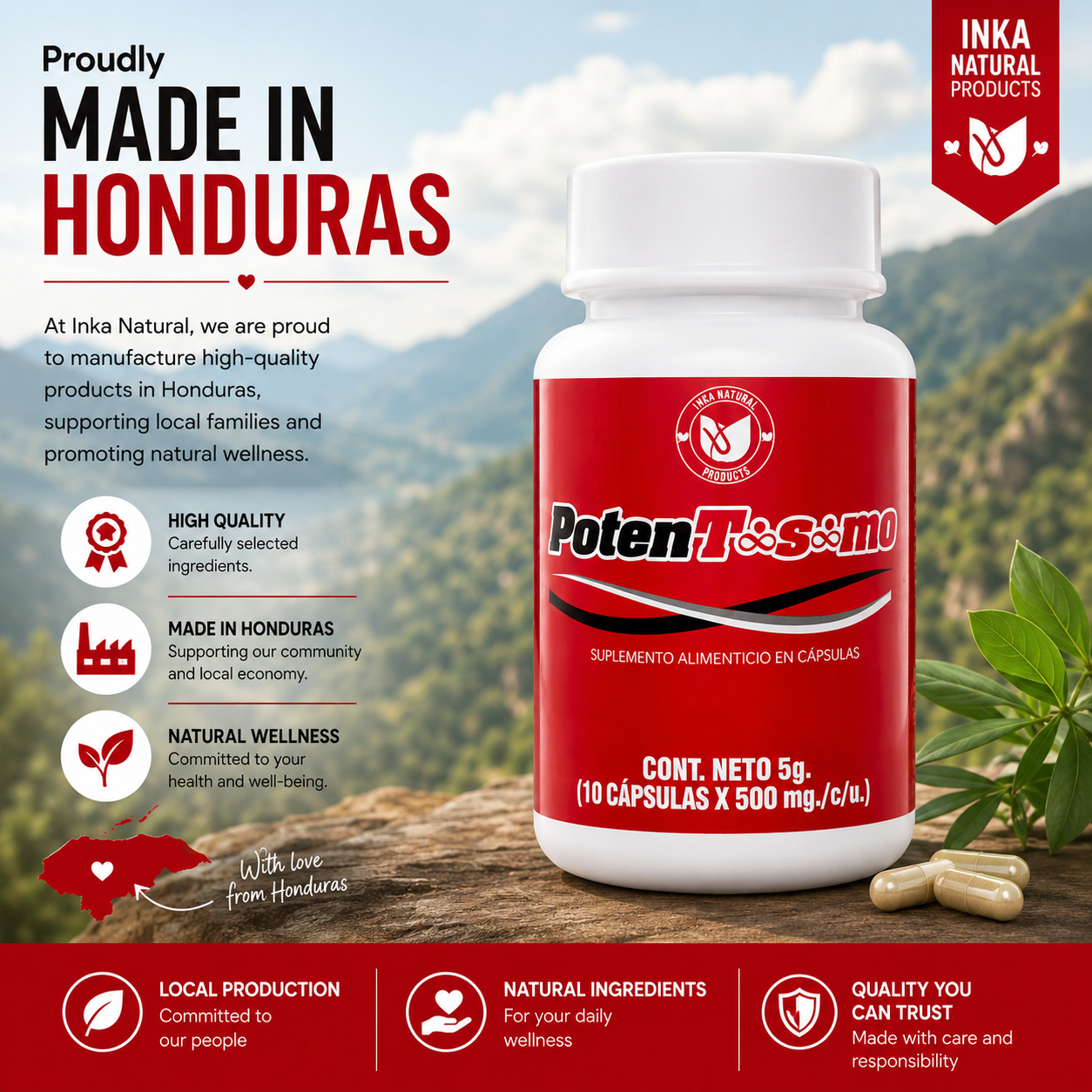 PotenTisimo® – Daily Energy & Vitality Support (500 mg)