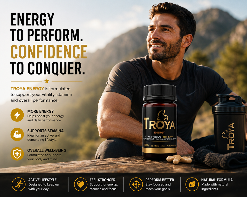 Troya Energy® – Natural Energy & Performance Support