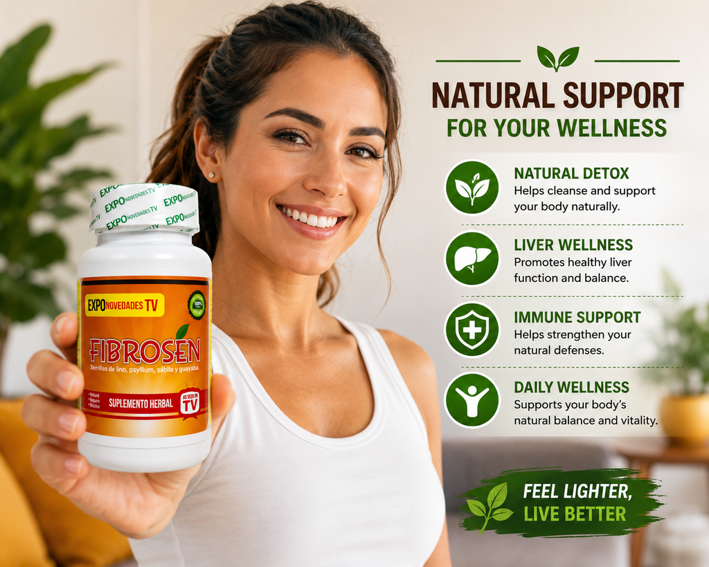 FIBROSEN® | Natural Fiber & Digestive Wellness Supplement