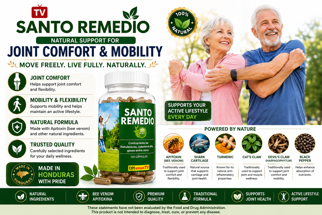 SANTO REMEDIO® – Natural Digestive & Wellness Support