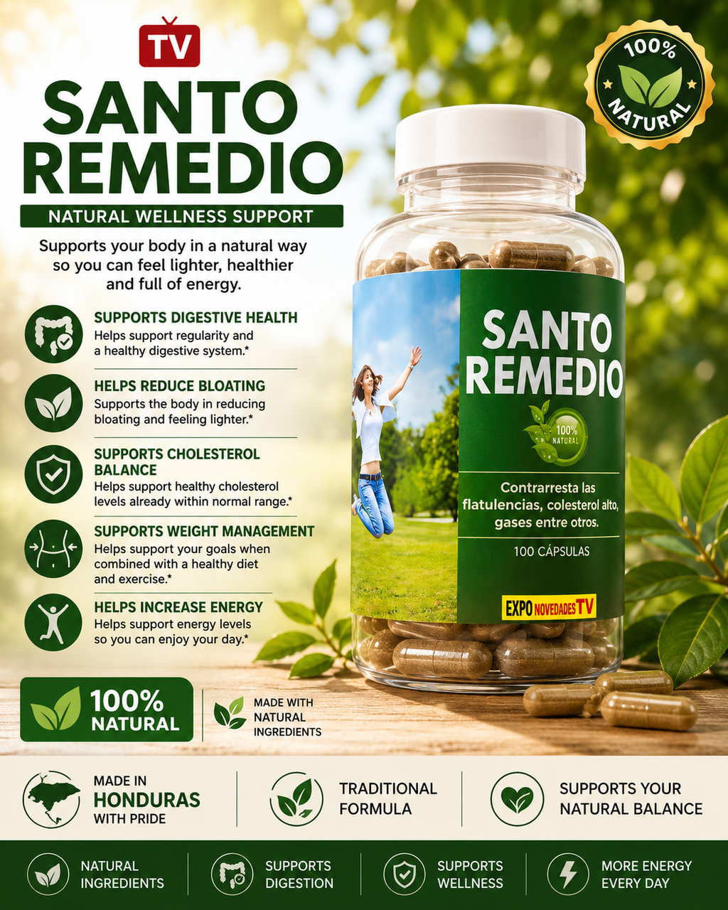 SANTO REMEDIO® – Natural Digestive & Wellness Support