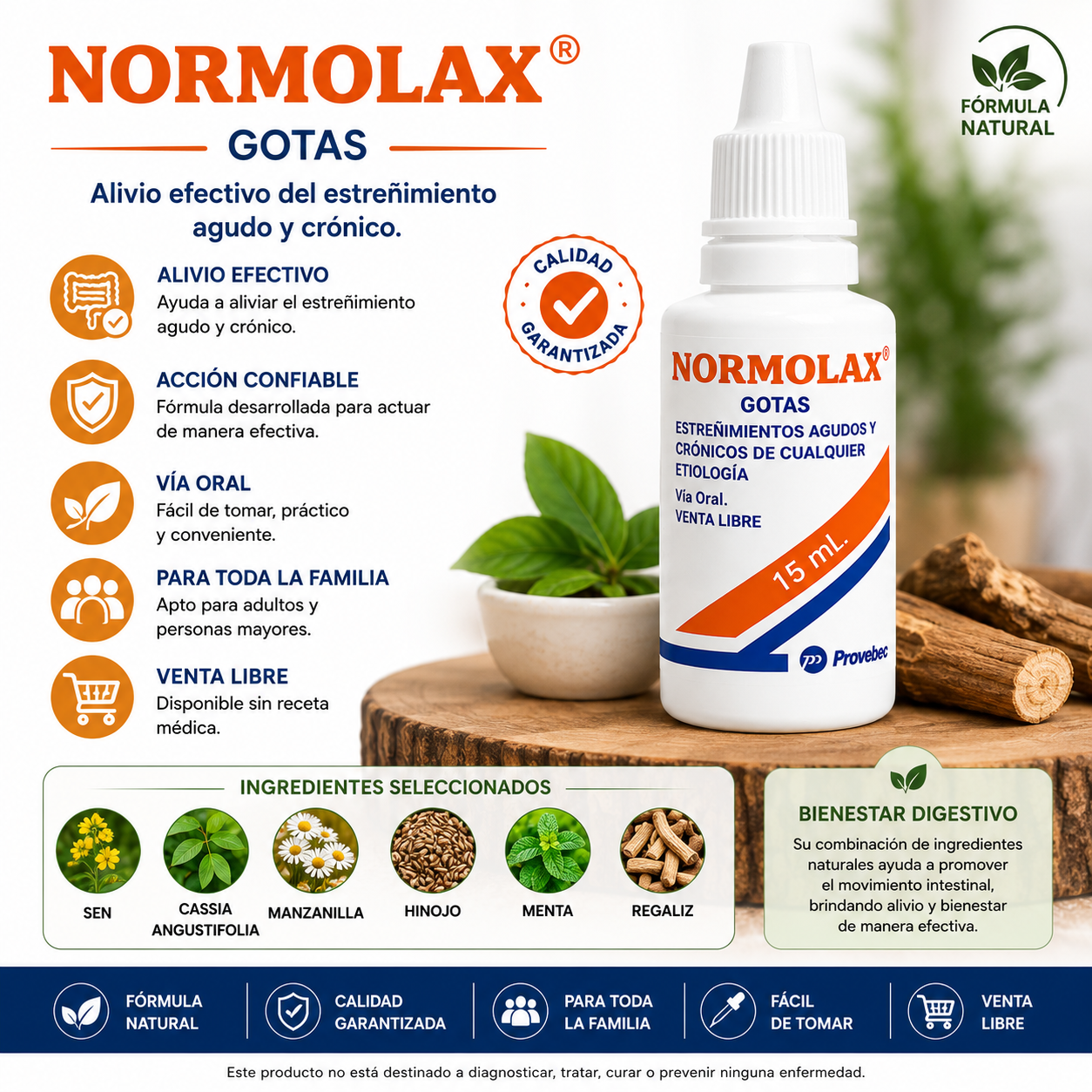 NORMOLAX® Drops – Natural Digestive Regularity & Colon Support