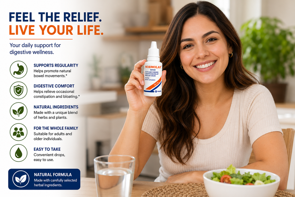 NORMOLAX® Drops – Natural Digestive Regularity & Colon Support