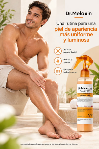 Dr. Melaxin Peel Shot PS – Spray Exfoliante de Ácido Kójico y Cúrcuma 200 ml